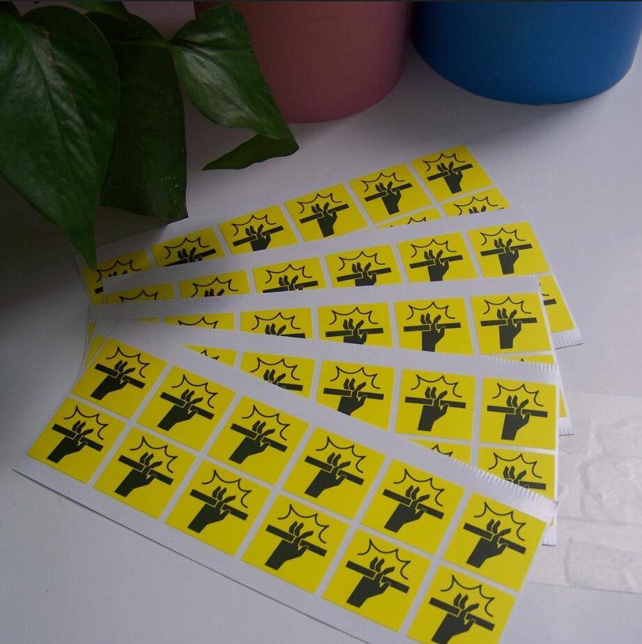 Cheap removable tear off label, easy peel off labels