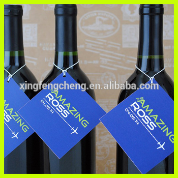 hang tag for wine